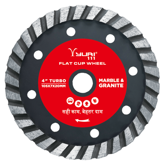 Yuri 111 Diamond Flat Cup Wheel