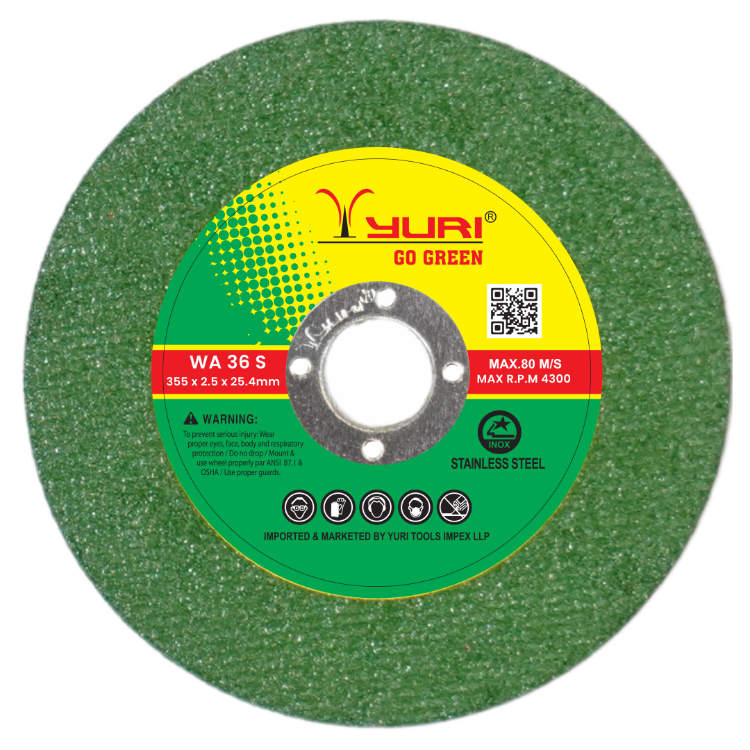 Yuri Go Green Cut Off Wheel