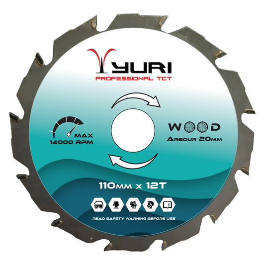 Yuri PROFESSIONAL TCT SAW BLADES FOR WOOD