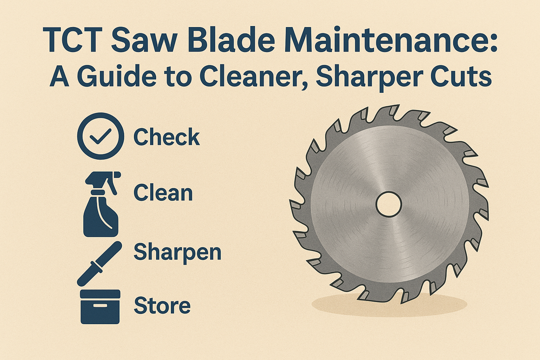 How to Properly Maintain Your TCT Saw Blade for Longevity