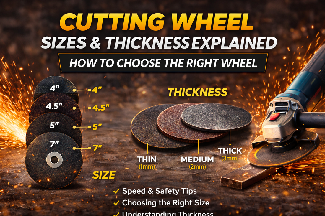 Cutting Wheel Sizes and Thickness Explained: What Should You Choose?
