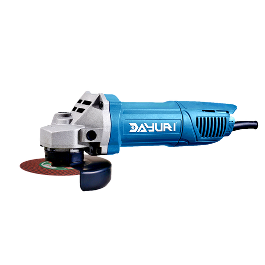 Dayuri DA - AG5001 Angle Grinder (100mm)