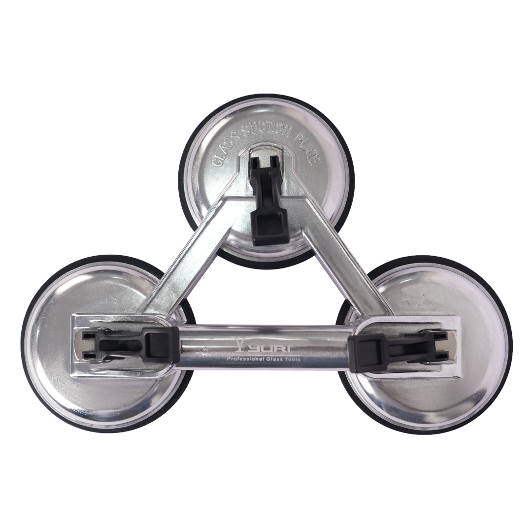 Yuri Aluminium Three Suction Cup For Glass