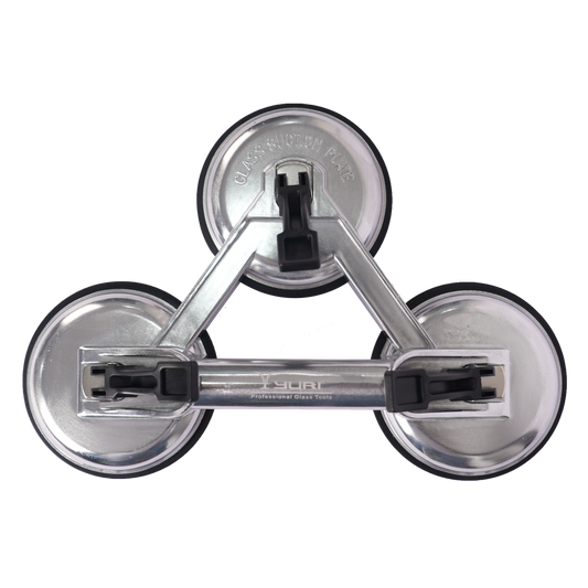 Yuri Aluminium Three Suction Cup For Glass