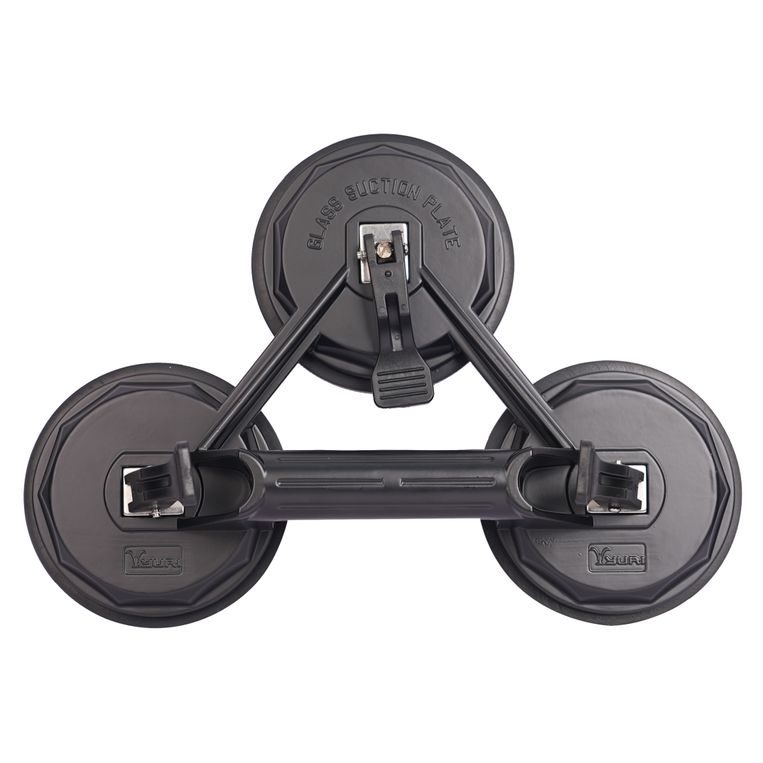 Yuri Aluminium Three Suction Cup For Glass Heavy Duty