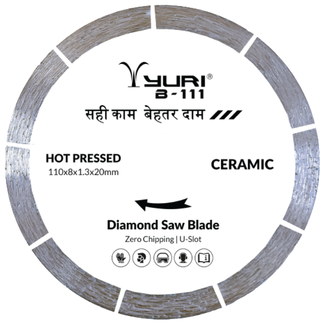 Yuri B-111 Ceramic Diamond Saw Blade