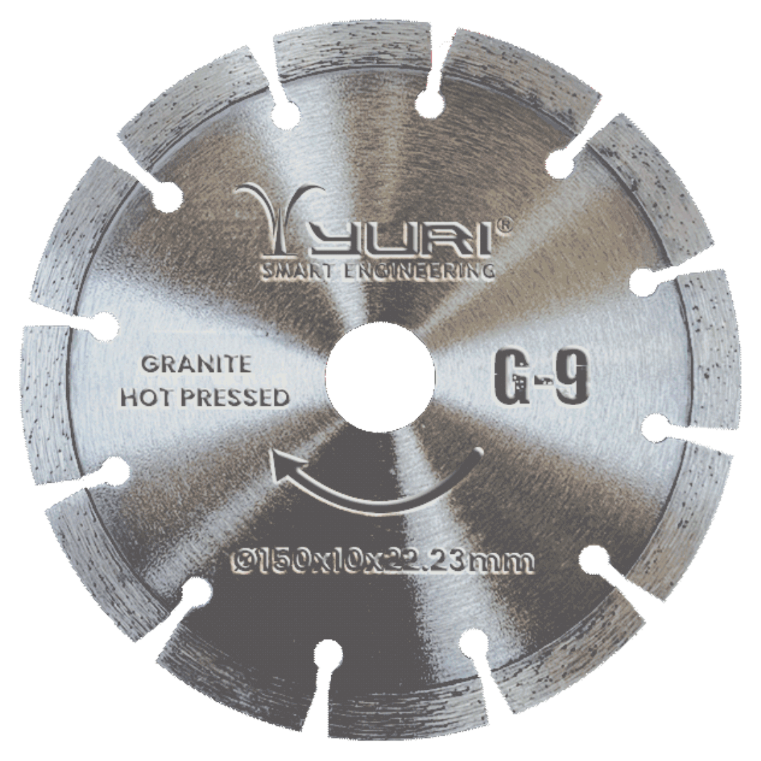 Yuri G-9 Diamond Saw Blade 150mm  Seg