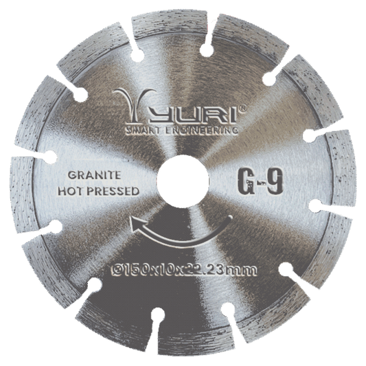Yuri G-9 Diamond Saw Blade 150mm  Seg