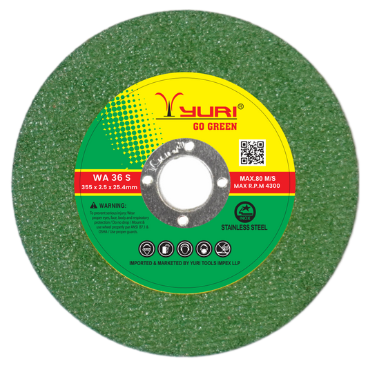 Yuri Go Green Cut Off Wheel