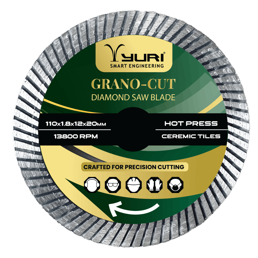 Yuri Grano-Cut Super Thin Turbo Diamond Saw Blade