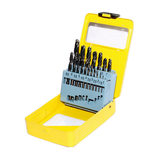 Yuri HSS Straight Shank Twist Drill YR HSS019A Set