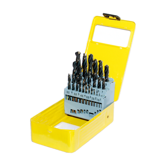 Yuri HSS Straight Shank Twist Drill YR HSS025A Set