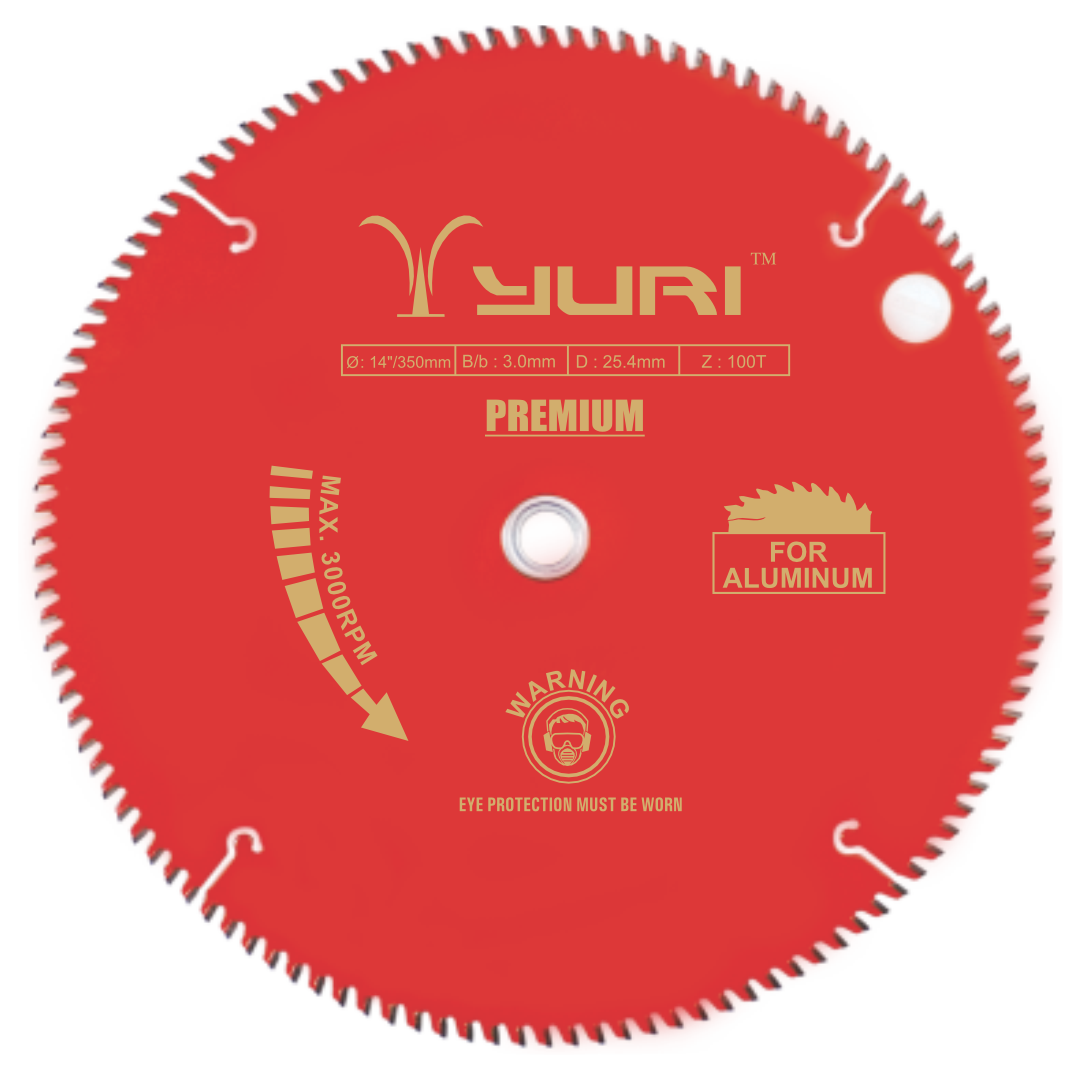 Yuri Premium T.C.T Circular Saw Blades (For Aluminium)