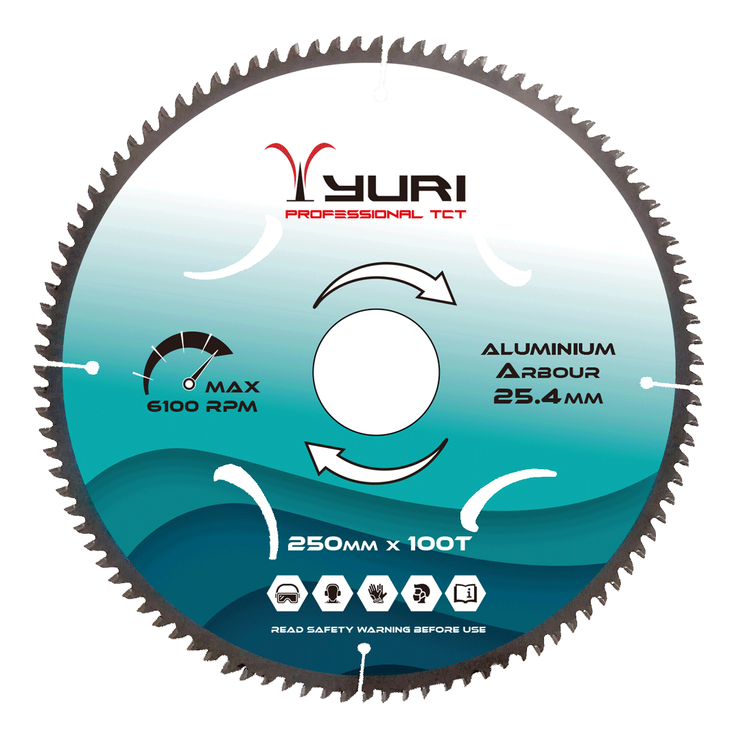 Yuri Professonal T.C.T Circular Saw Blades (For Aluminium)