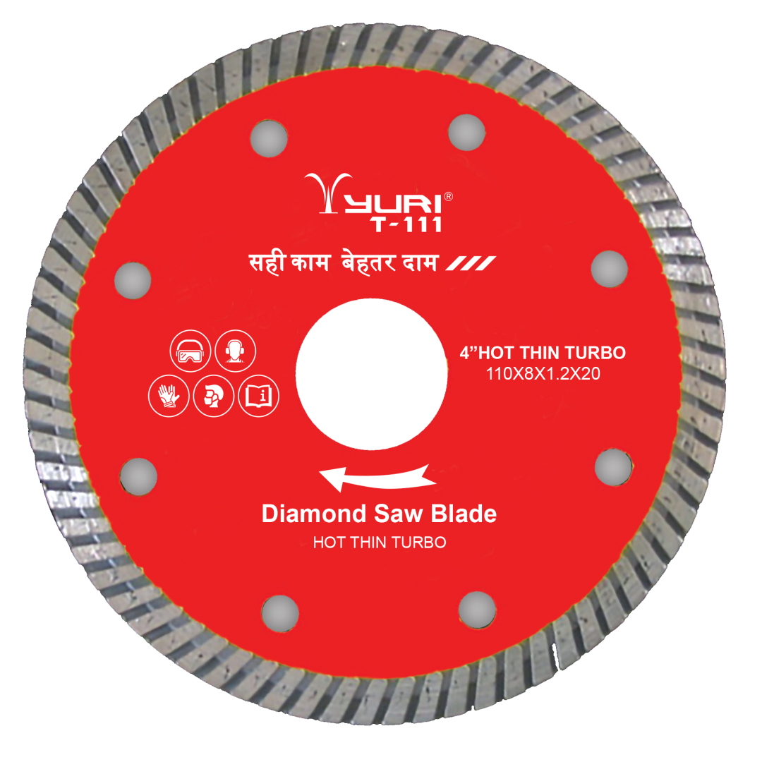Yuri T 111 Super Thin Turbo Diamond Saw Blade