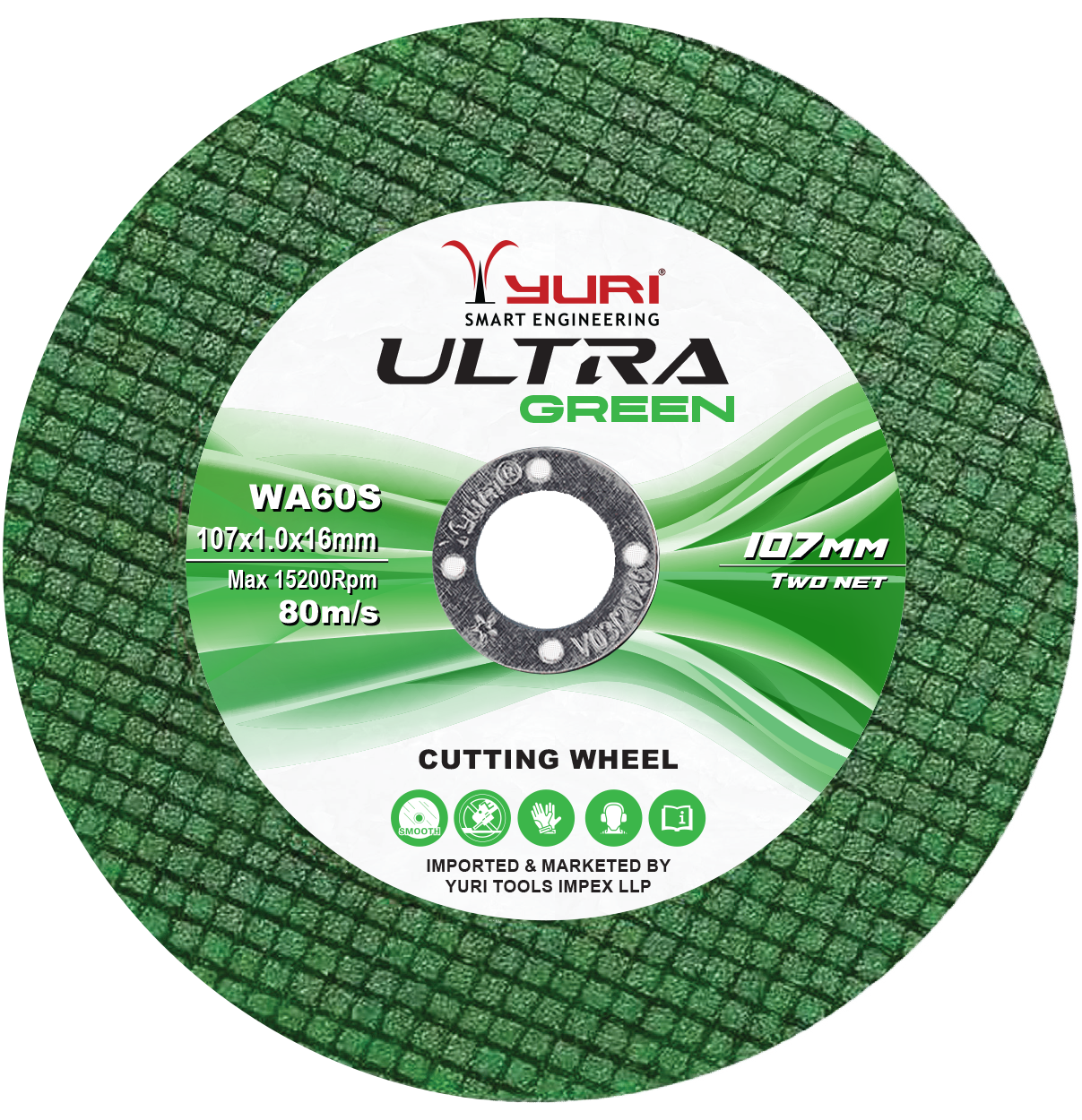 Yuri Ultra Green Cutting Wheel