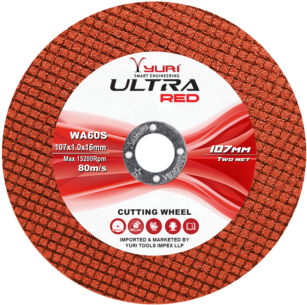 Yuri Ultra Red Cutting Wheel